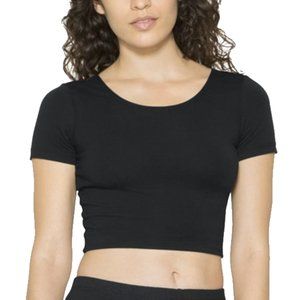 American Apparel Women's Jersey Crop T-Shirt - S